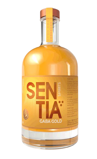 Sentia Gold non-alcoholic spirit with botanical ingredients
