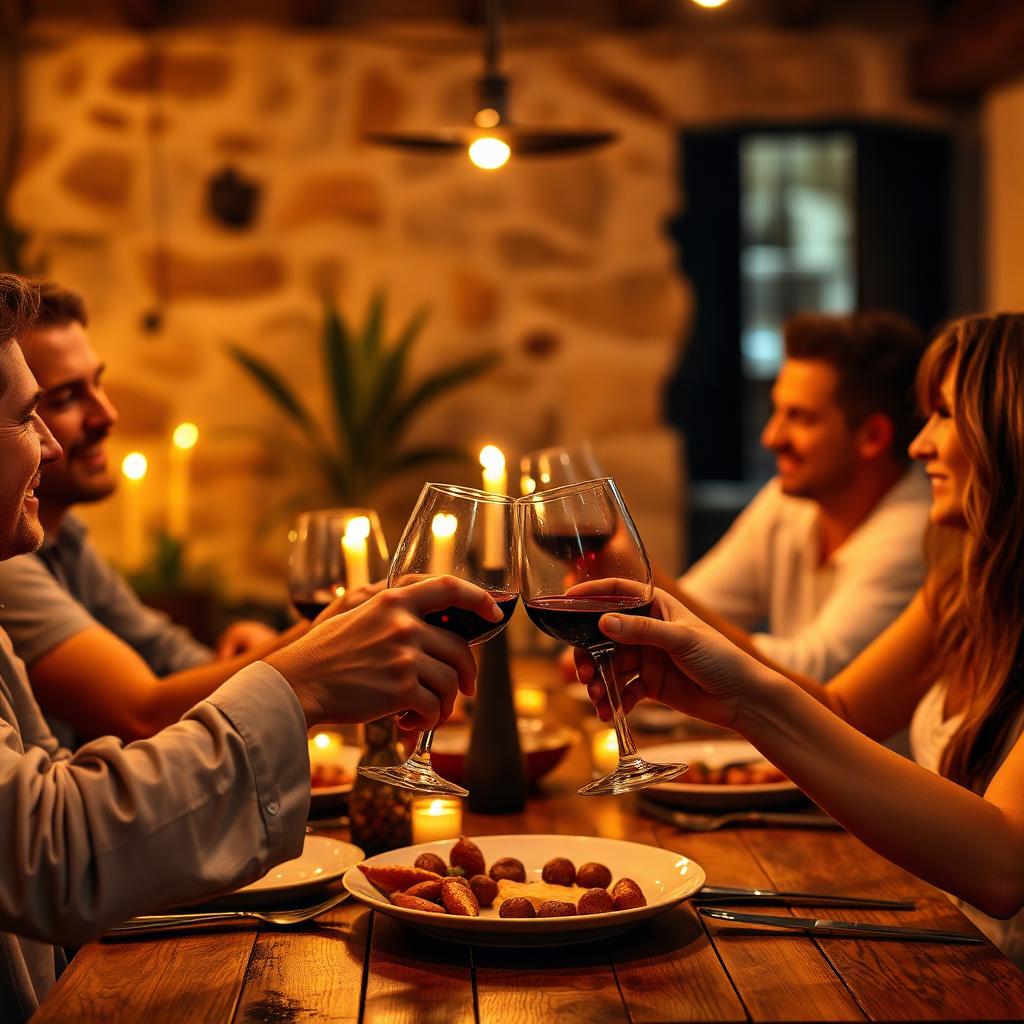 Non-alcoholic wine alternatives for dinner and date night